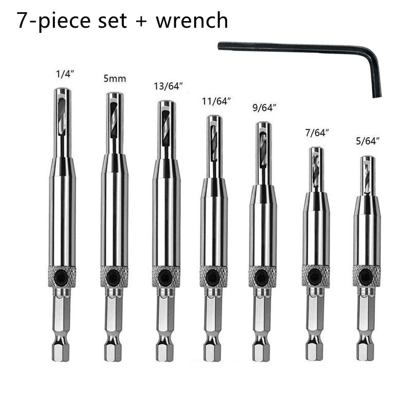 Self Centering Drill Bit Factory - HSS Hinge Drill Bit Spring Loaded