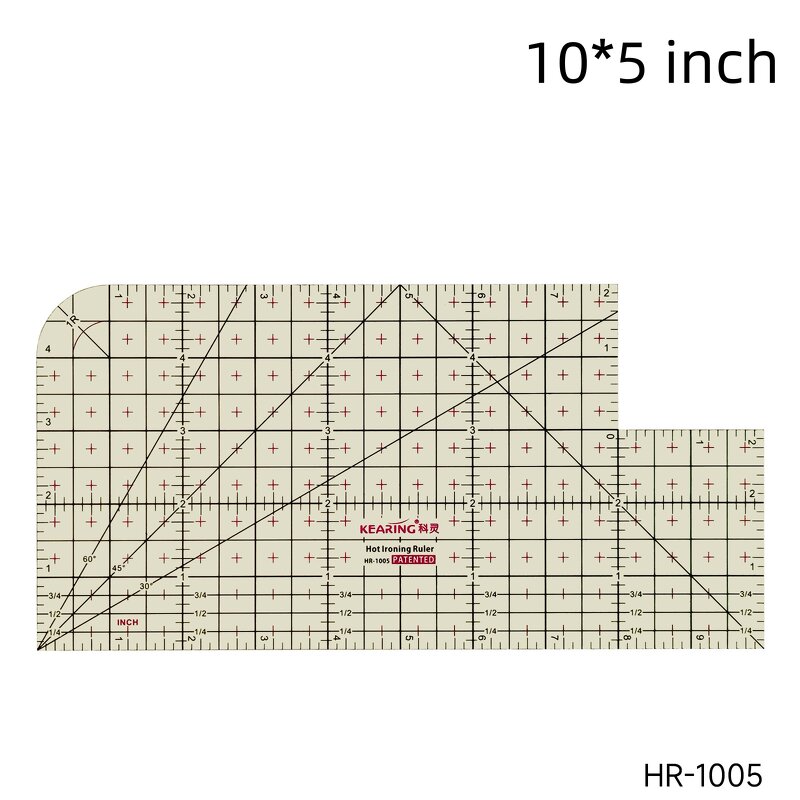 High Temperature Ruler Supplier - 220C Ironing Design Patchwork Tool