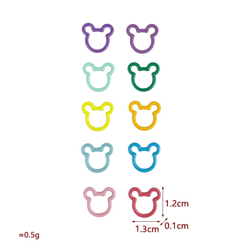 Knitting Marker Factory - Color Metal Paint Mark Buckle Supplier