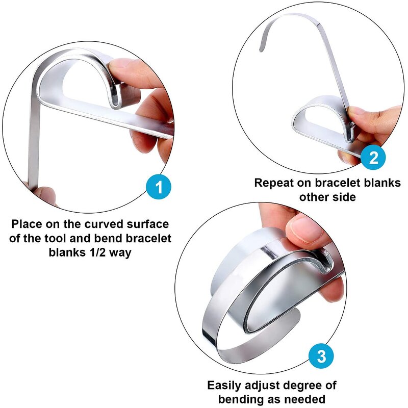 Bracelet Bending Bar Factory - Stainless Steel Bangle Blank Tool