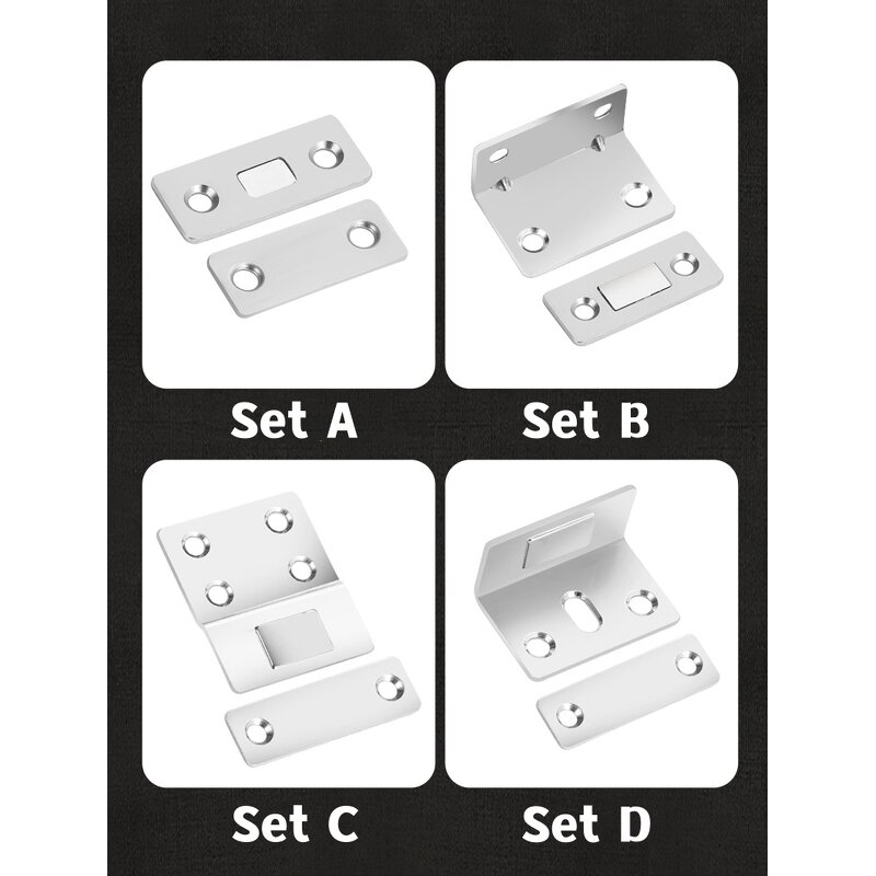 Cabinet Door Suction Factory - Strong Magnetic Invisible Door Catch
