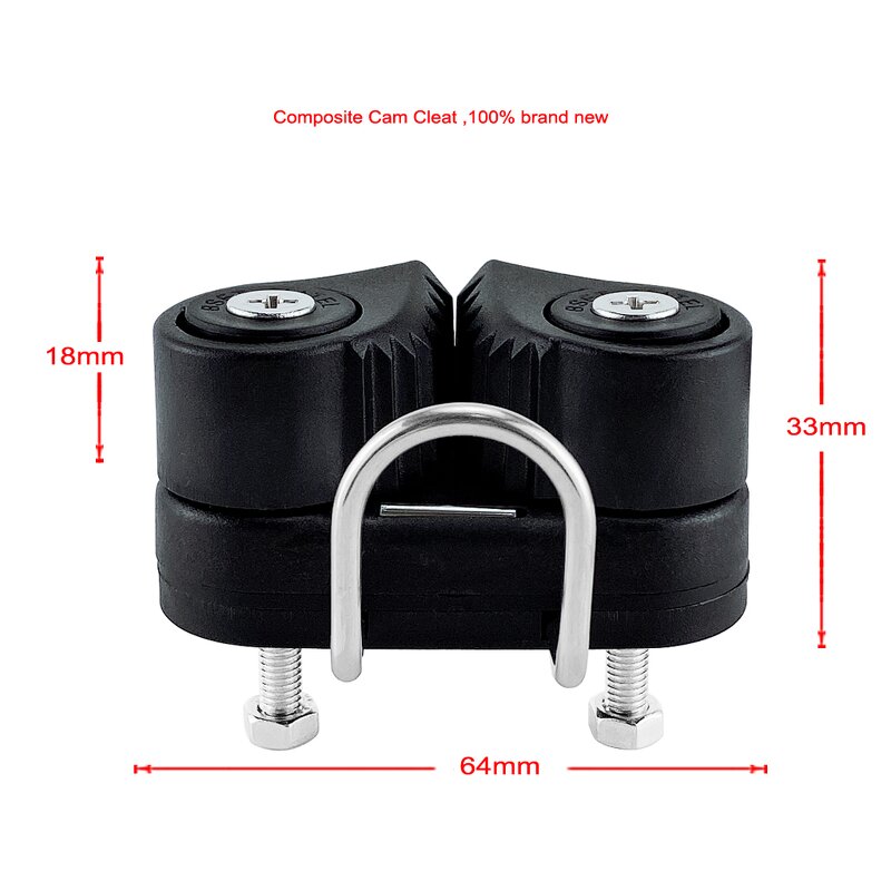 Cam Cleat Supplier - Composite 2 Row Ball Bearing Fairlead