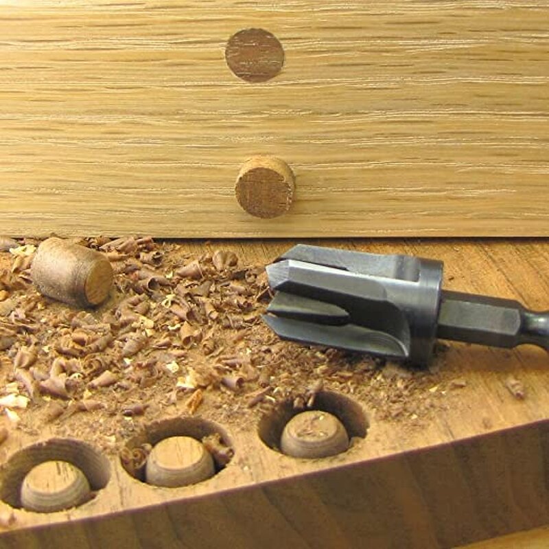 Wood Plug Cutter Set Supplier - 8pcs Core Drill Bits Cork Tool