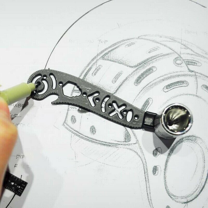 Multi-function Drawing Ruler Supplier - Architect Scale Compass Tool