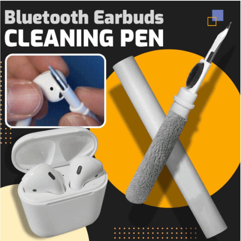 Wireless Earbuds Cleaner Factory - Double Head Cleaning Brush Pen