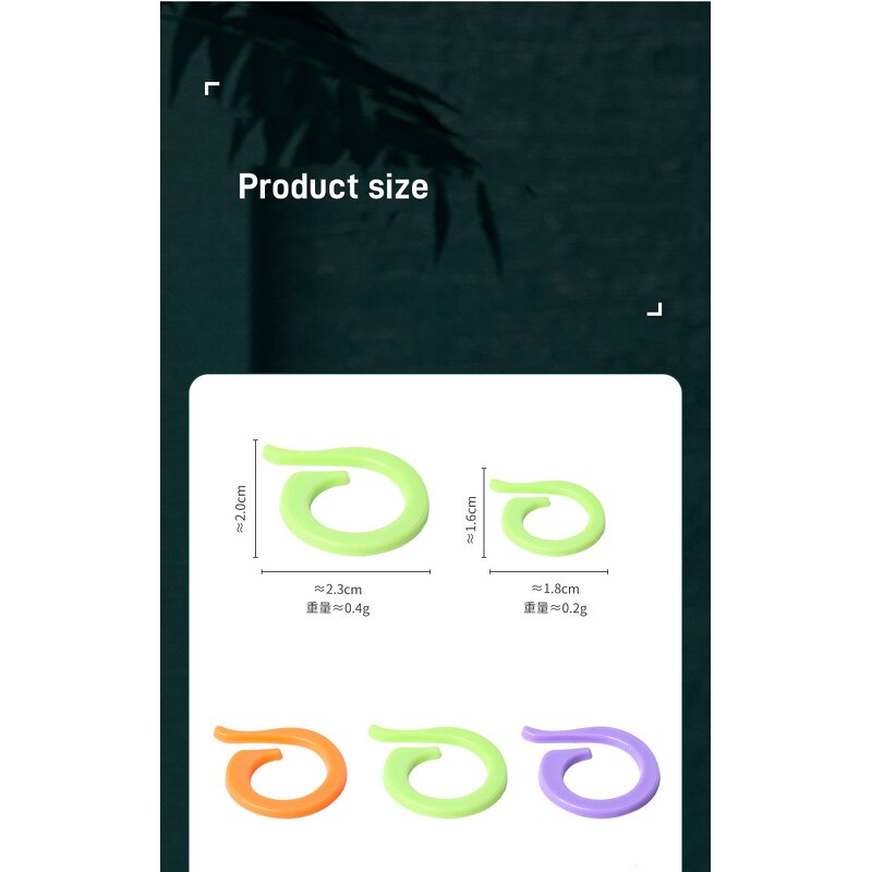 Knitting Stitch Counter Supplier - 1000pcs Split Marker Loop