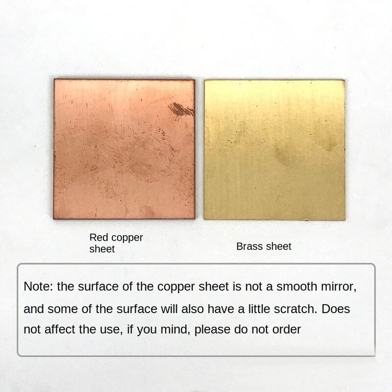 Brass Practice Sheet Supplier - Metal Craft Stamping Material Pack