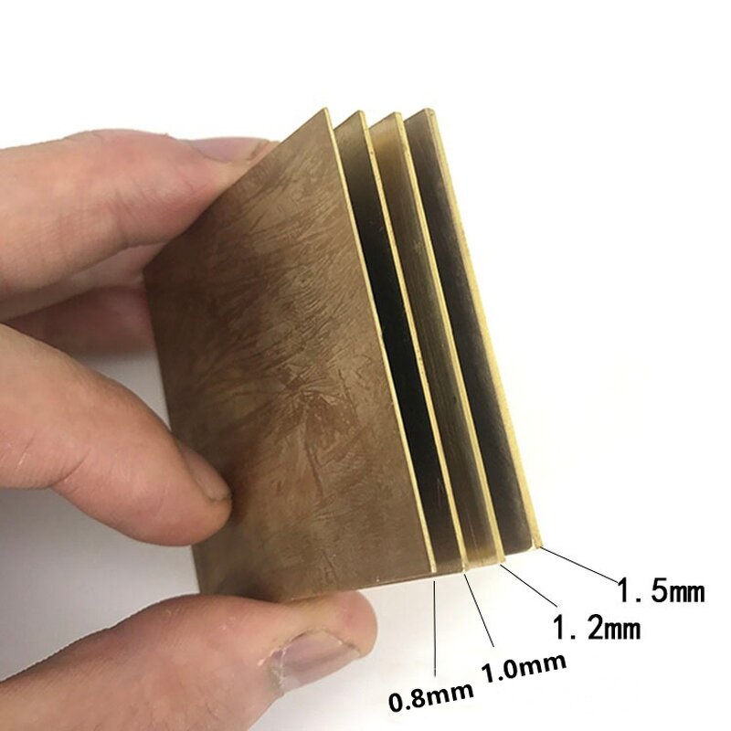 Brass Practice Sheet Supplier - Metal Craft Stamping Material Pack