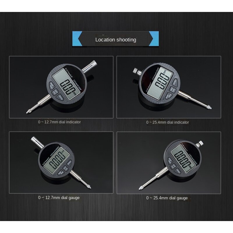 Digital Dial Indicator Supplier - 0-12.7mm 0.01mm Depth Gauge