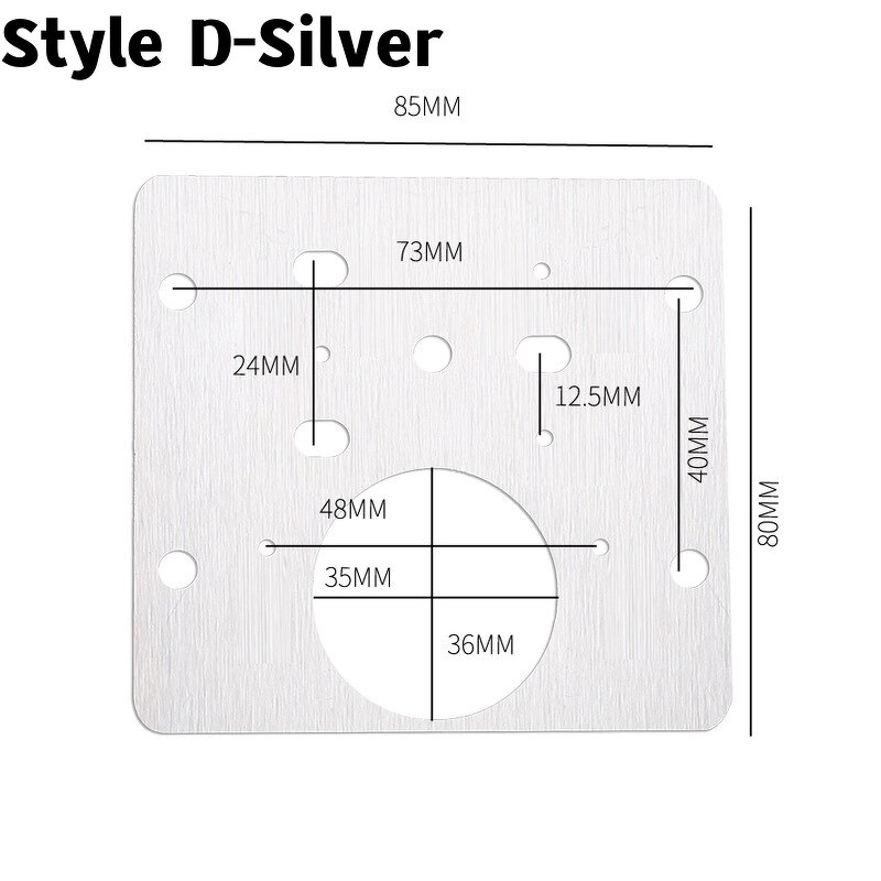 Hinge Repair Plate Factory - Stainless Steel Cabinet Door Fixing