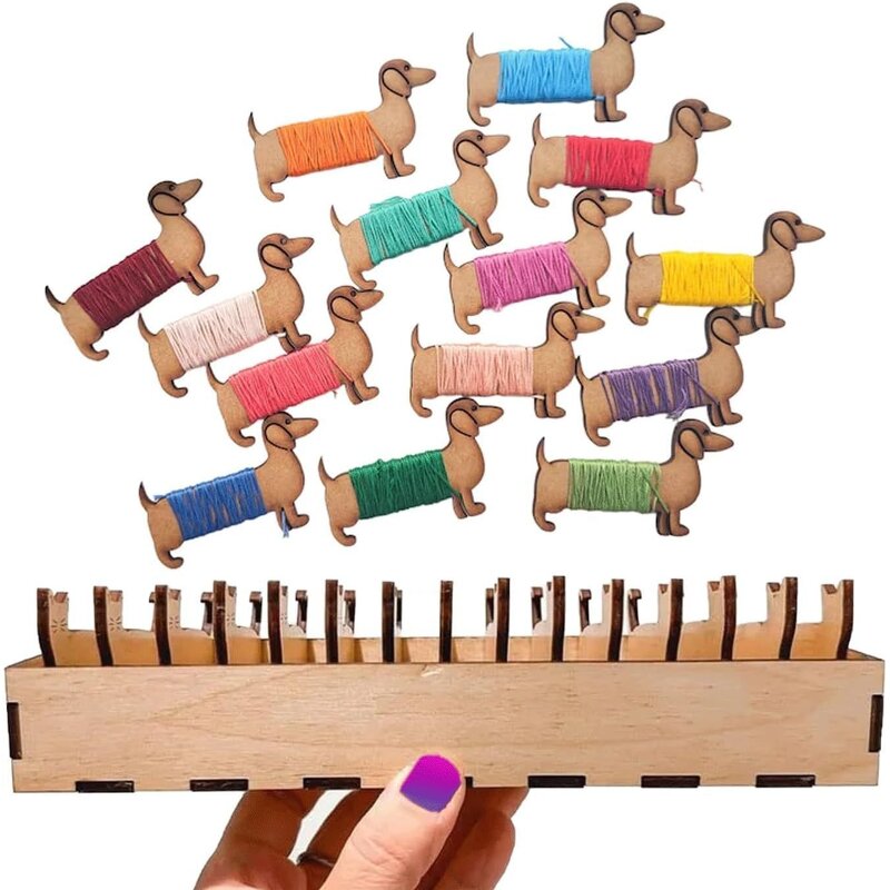 Wooden Bobbin Set Factory - Craft Ribbon Spool Vintage Supplier