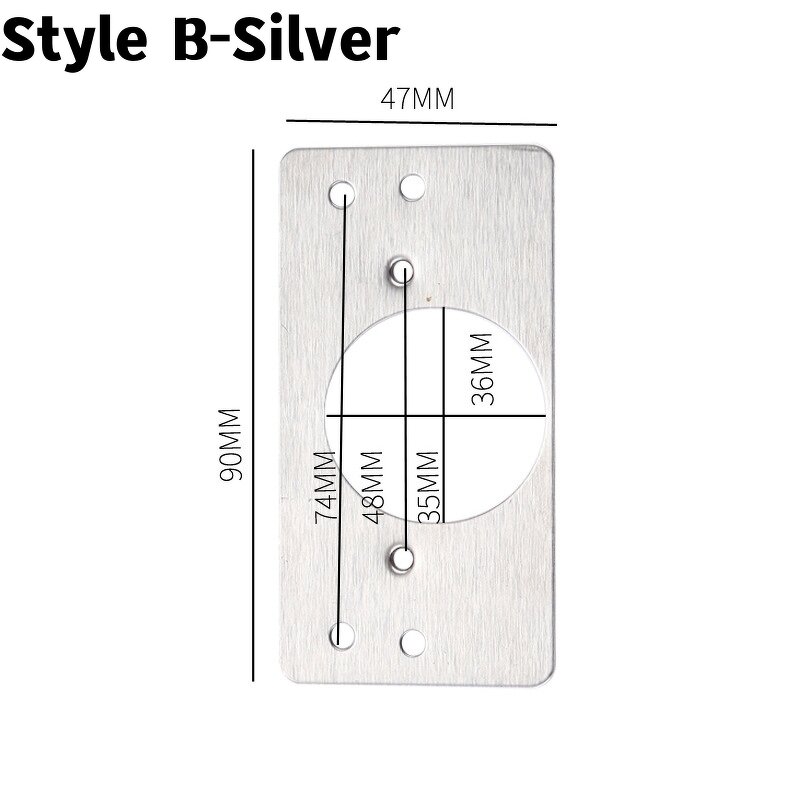Hinge Repair Plate Factory - Stainless Steel Cabinet Door Fixing