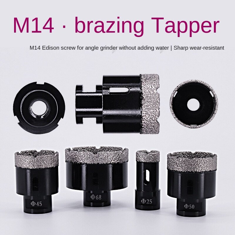 Diamond Hole Drill Supplier - M14 Brazing Granite Marble Bit