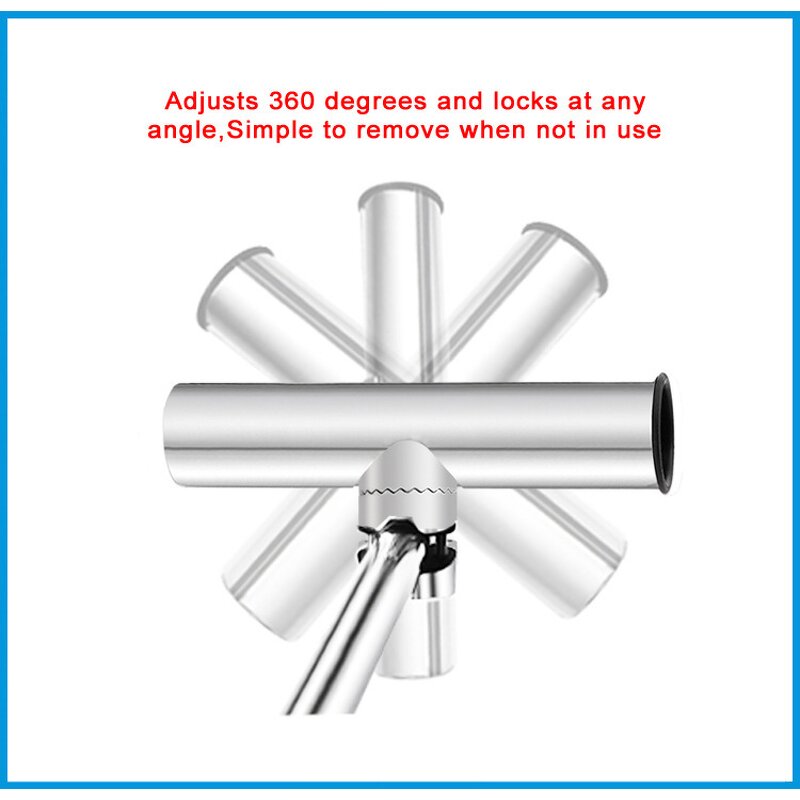 Fishing Rod Holder Supplier - Stainless Steel 316 Rail Mount Rack