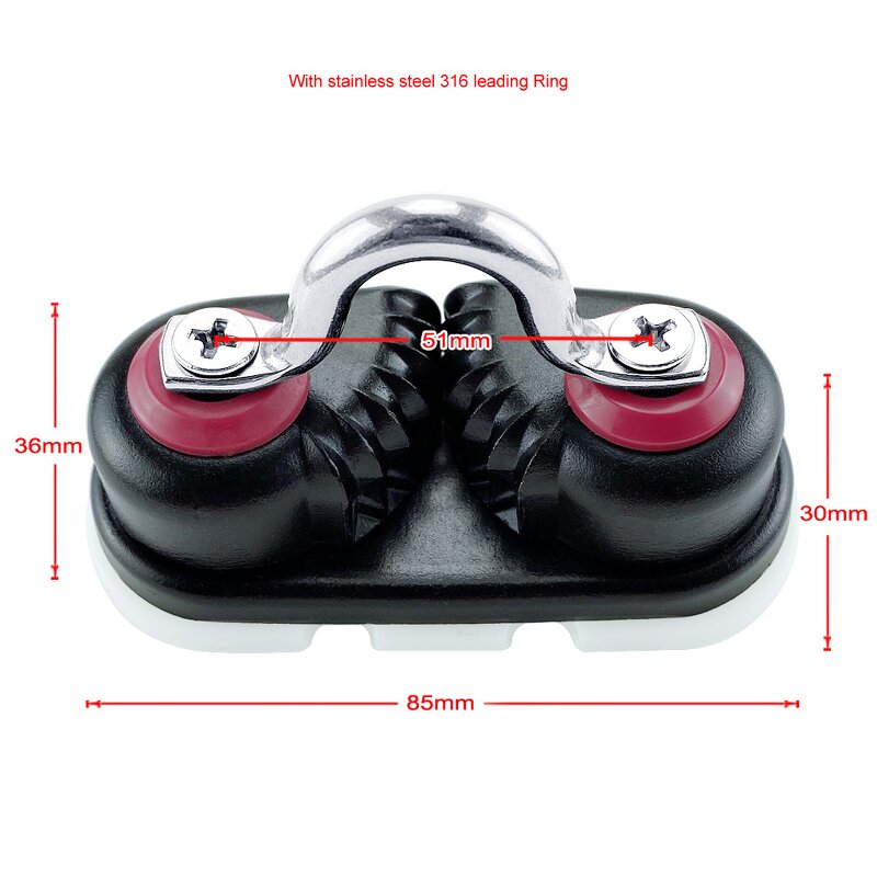 Anodized Cam Cleat Supplier - Aluminium Marine Hardware Rope Cleat
