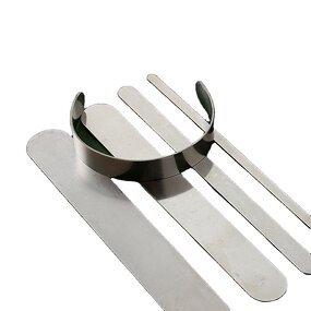 Leather Bracelet Core Supplier - 304 Stainless Steel Ring Shaped