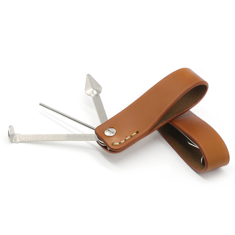 Smoking Pipe Tool Supplier - Brass Cleaning Knife Tamper Set