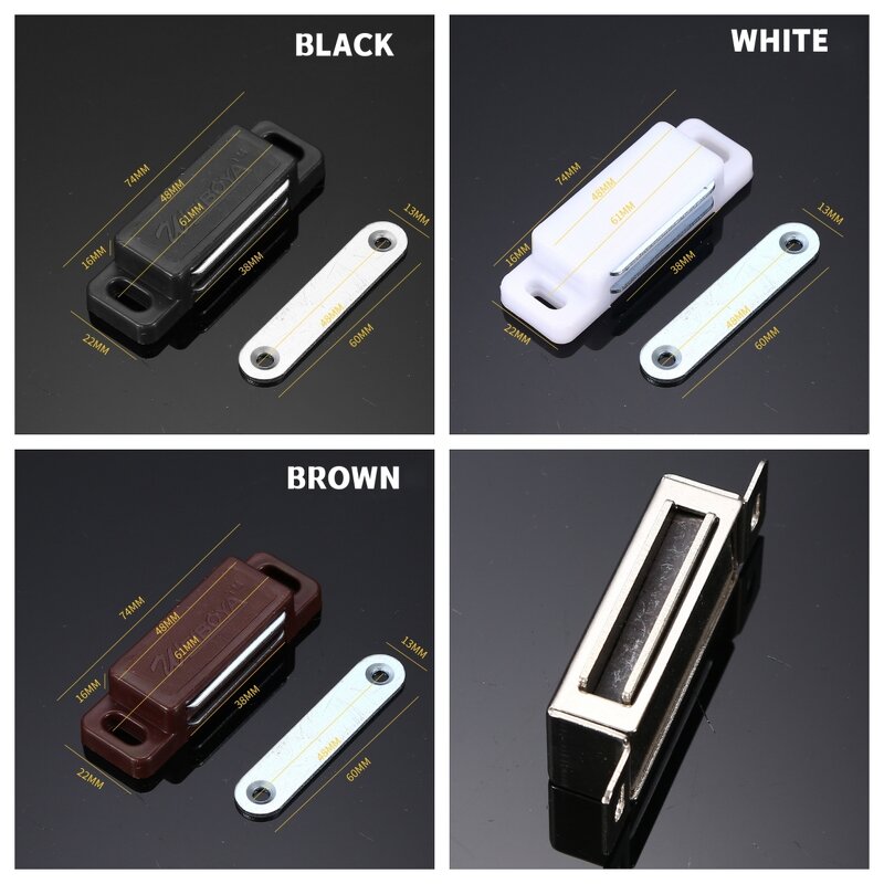 Magnetic Touch Supplier - Simple Plastic Cabinet Door Hardware