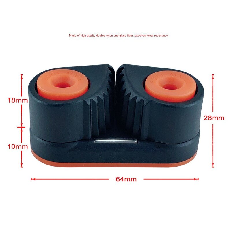 Composite Cam Cleat Factory - Black Ball Bearing Fast Entry Rope