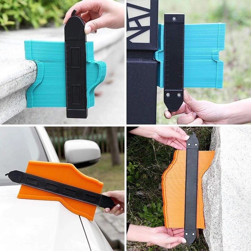 Contour Gauge Factory - 5/10 Inch Shape Multi-Angle Profile