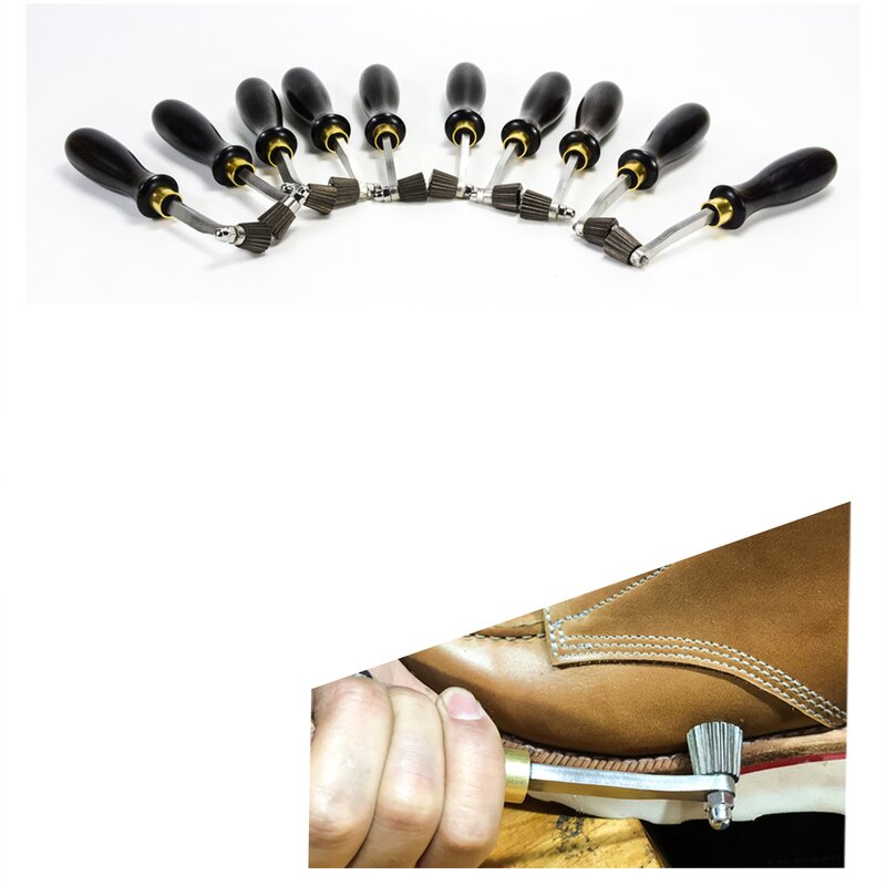 Embossing Wheel Factory - Sole Edge Scroll Press Texture Tool