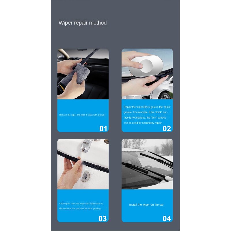 Windshield Wiper Repair Tool Factory - Universal Wiper Blade Restorer