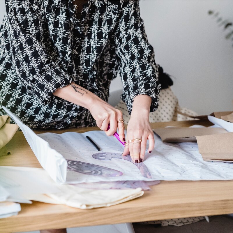 Clothing Scale Ruler Factory - Student Handmade Plate Making Tool