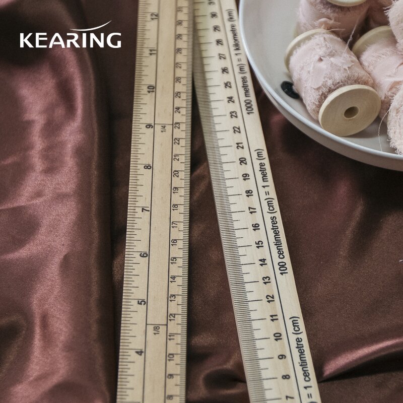 Wooden Tailoring Ruler Supplier - 1 Meter Straight Plate-punching Gauge