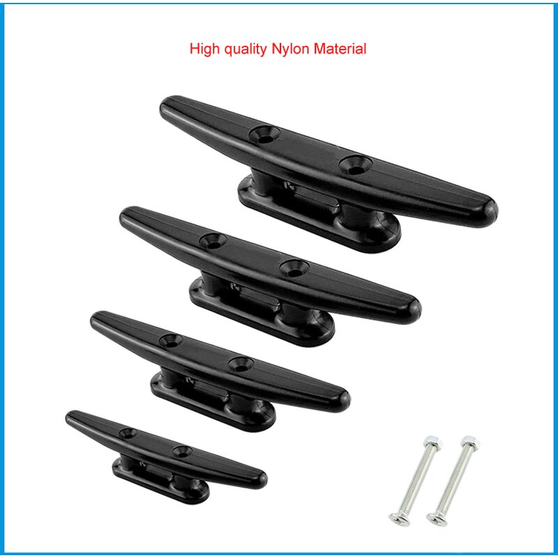 Deck Cleat Factory - Nylon Plastic Low Flat Open Base Cleat