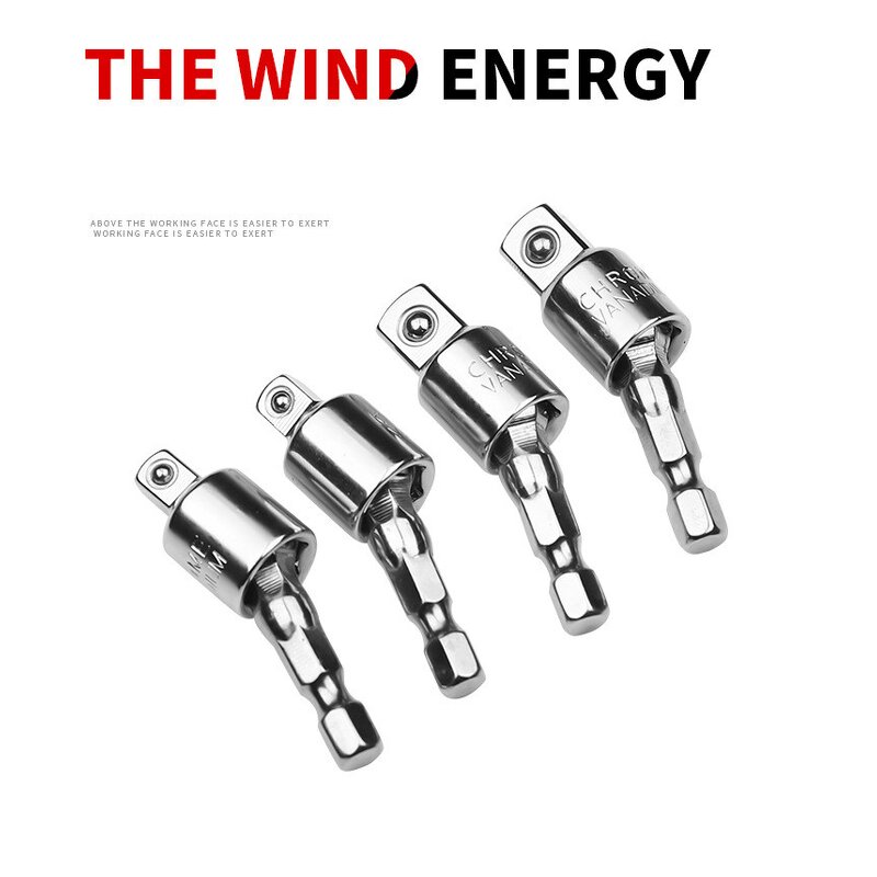 Drill Socket Adapter Supplier - Hex to Square Impact Driver Set