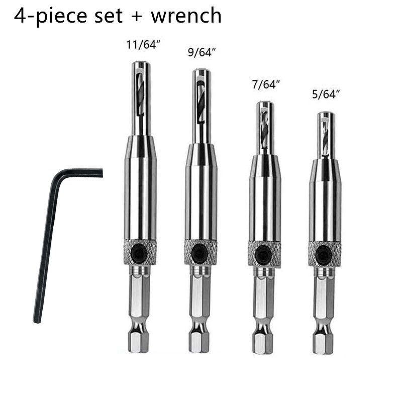 Self Centering Drill Bit Factory - HSS Hinge Drill Bit Spring Loaded