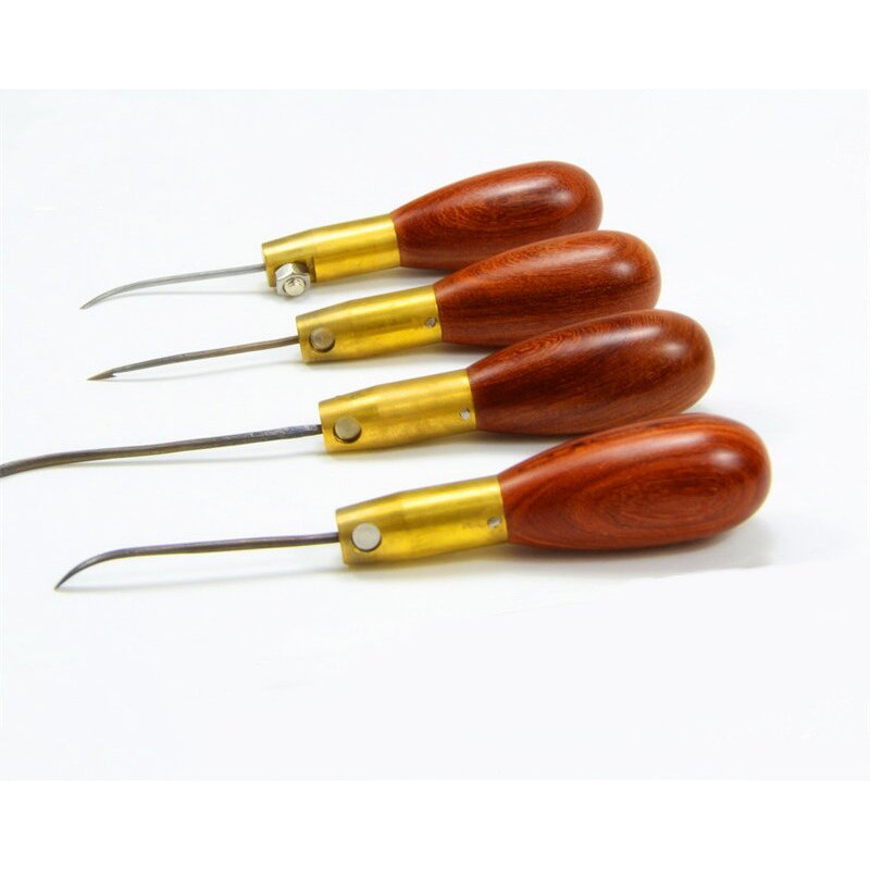 Stitching Awl Needle Set Factory - 4Pcs Professional Hook Needles