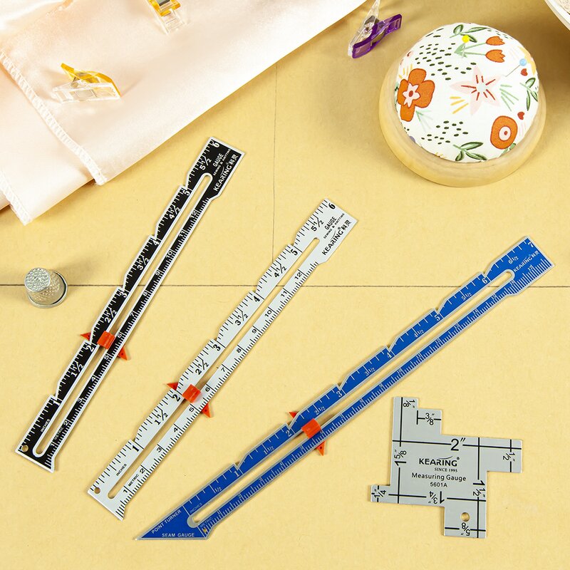 Metal Thickness Gauge Factory - Hand Quilting Sewing Triangle Ruler