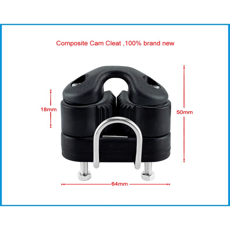 Cam Cleat Supplier - Black Orange Ball Bearing with Ring