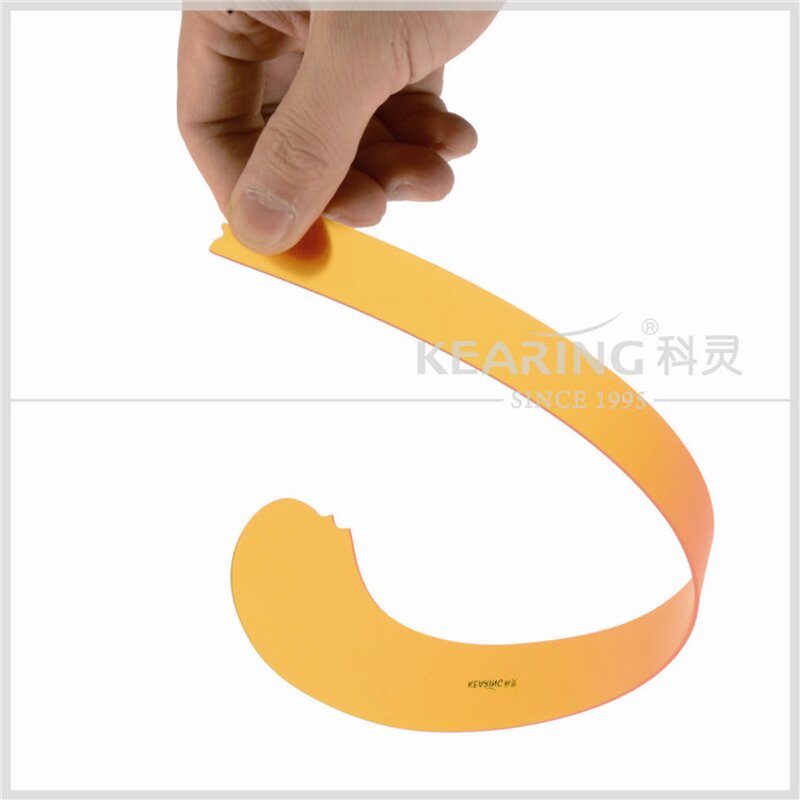 Water Pattern Ruler Factory - Yellow Frosted Hydrological Curve