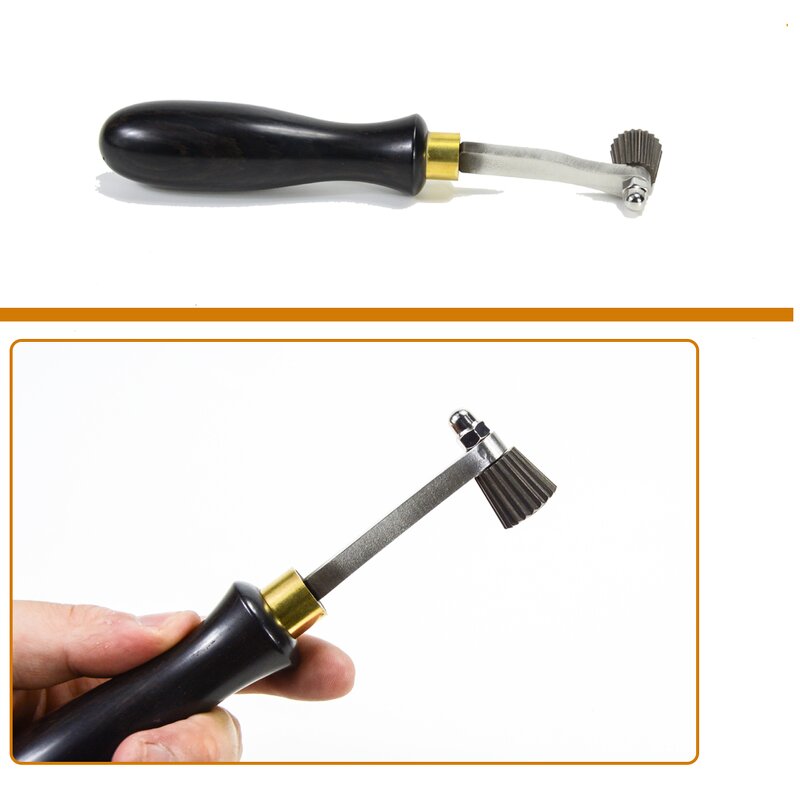 Embossing Wheel Factory - Sole Edge Scroll Press Texture Tool