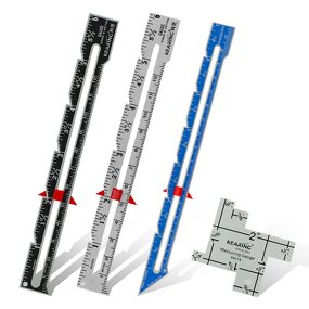 Metal Thickness Gauge Factory - Hand Quilting Sewing Triangle Ruler