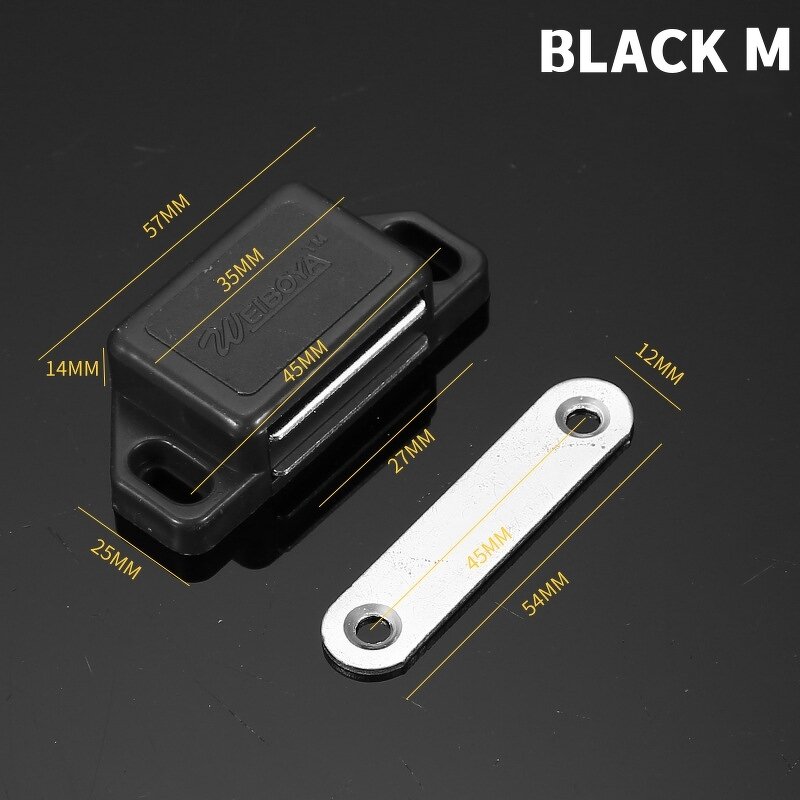 Magnetic Touch Supplier - Simple Plastic Cabinet Door Hardware