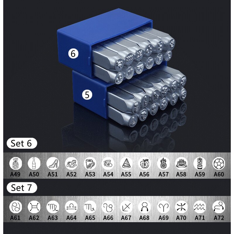 Metal Stamp Set Supplier - Leather Logo Stamping Punch Tool