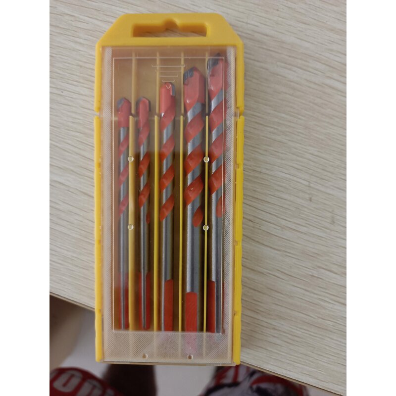 Triangle Drill Bit Set Factory - 5Pcs Multifunction Punching Tool