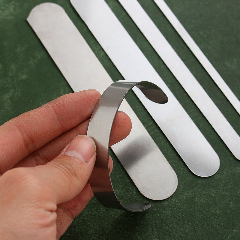 Leather Bracelet Core Supplier - 304 Stainless Steel Ring Shaped