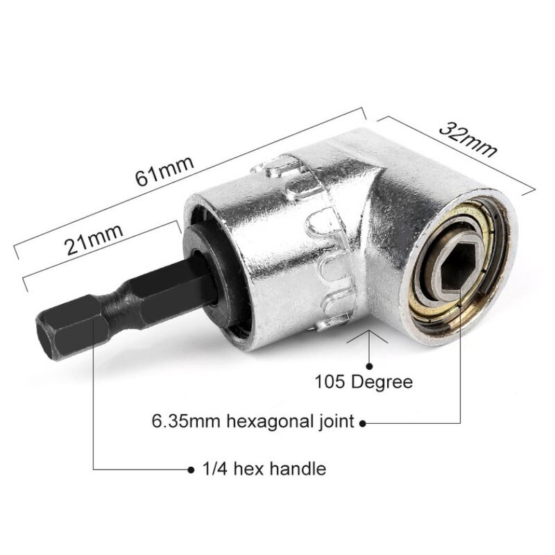 Hex Angle Driver Factory - Adjustable Drill Bit Socket Holder