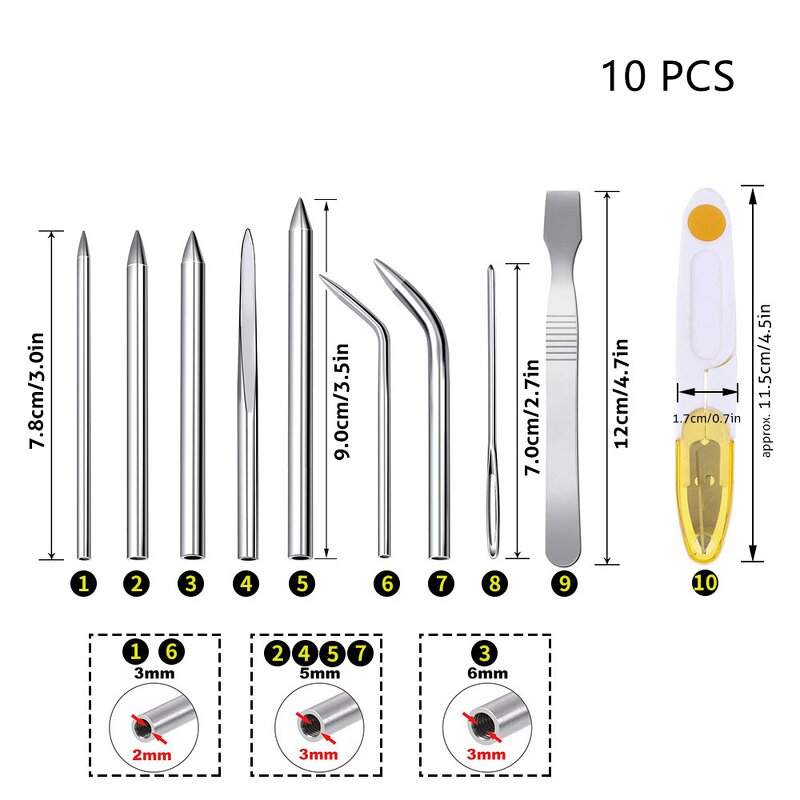 Paracord Stitching Set Supplier - 4-11 Pieces FID Lacing Needles