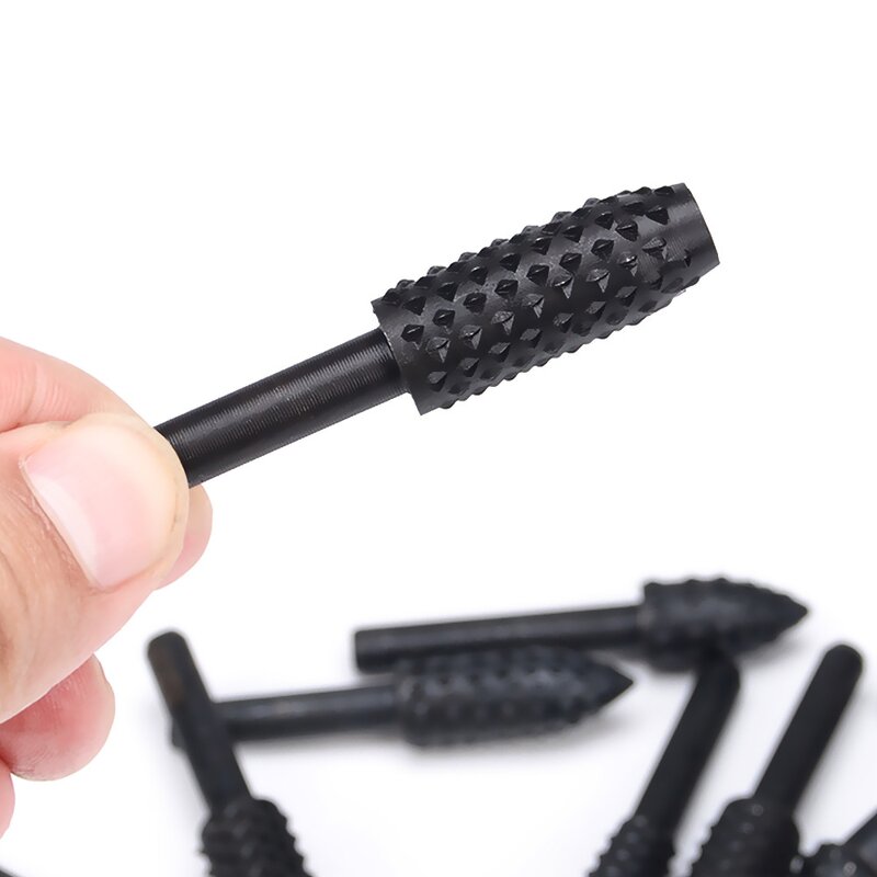 Rasp File Drill Bit Supplier - 5pcs Rotary Burr Wood Carving Set