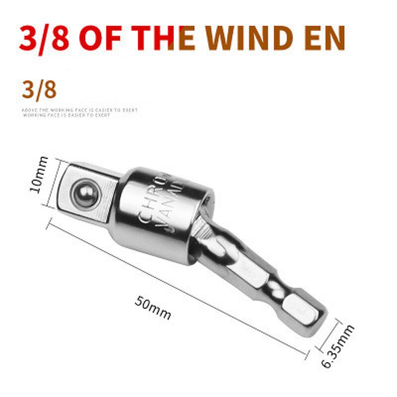 Drill Socket Adapter Supplier - Hex to Square Impact Driver Set