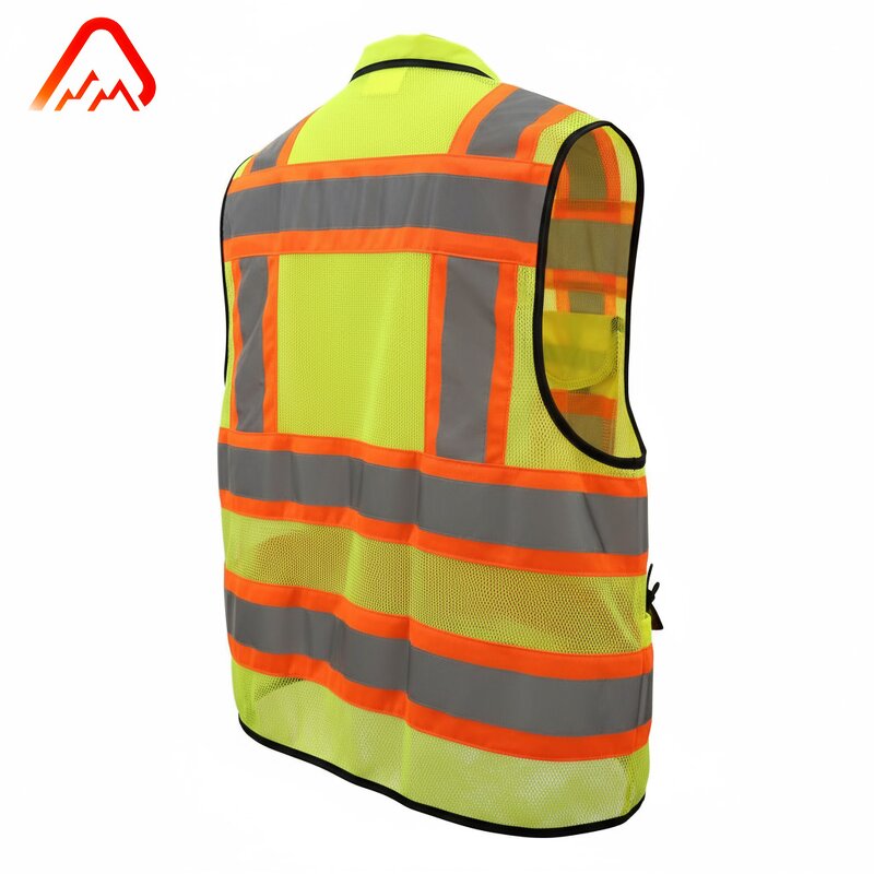 Hi Vis Safety Vest Manufacturer - ANSI Class 2 Summer Custom Logo