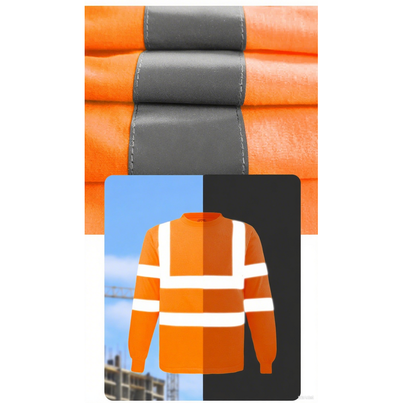 High Vis Polo Shirt Manufacturer - Two Tone Reflective Strips Mesh