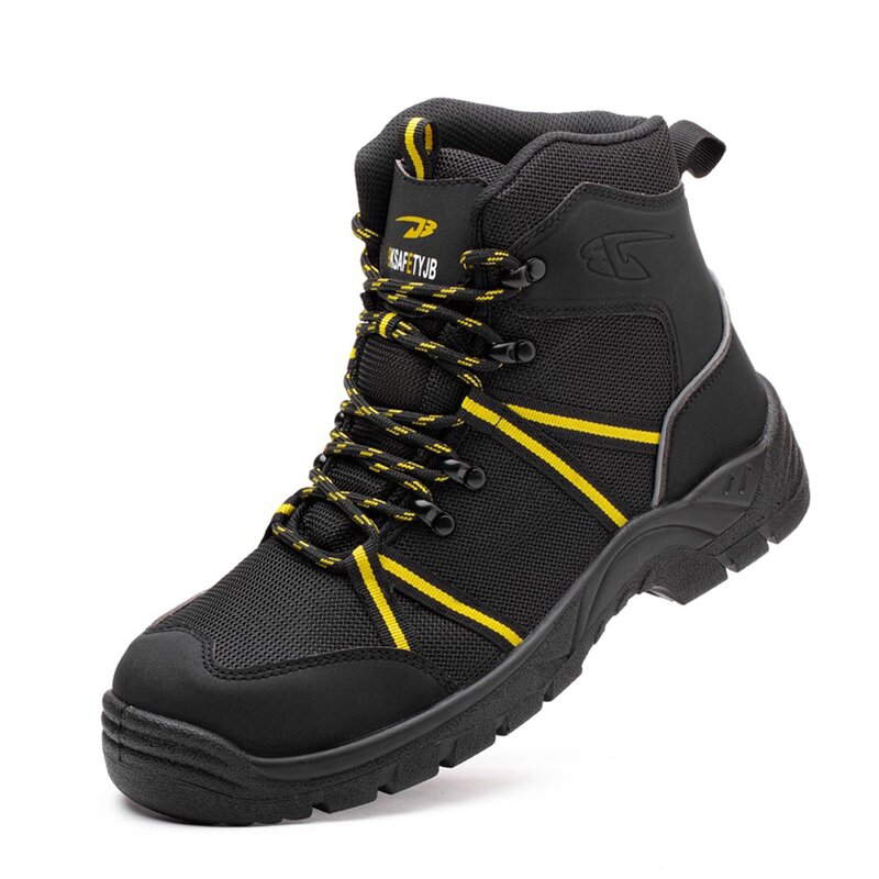 Anti-static Safety Shoe Factory - Steel Toe Steel Insole Fly Knit Non-slip