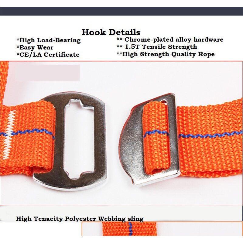 Full Body Safety Harness Manufacturer - CE EN361 Reflective Polyester Webbing