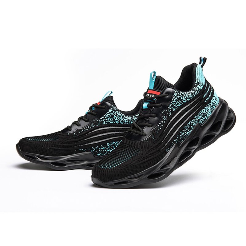 Safety Shoe Casual Trainers Factory - Hot Sale Breathable Fly Knit Steel Toe